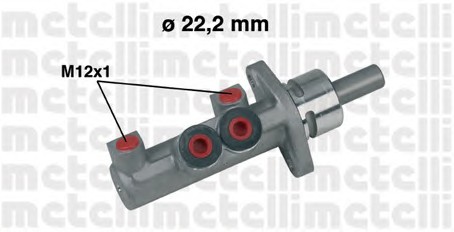 Главный тормозной цилиндр METELLI 05-0403