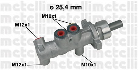 05-0415 METELLI Главный тормозной цилиндр