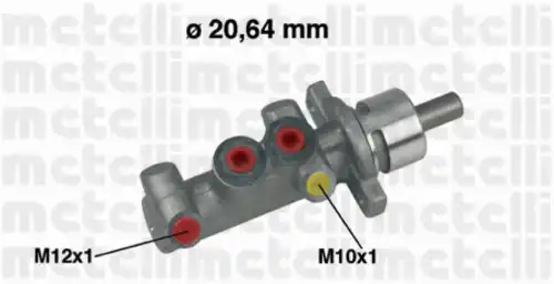 Главный тормозной цилиндр METELLI 05-0416