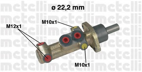 05-0417 METELLI Главный тормозной цилиндр