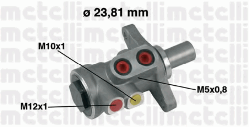 Главный тормозной цилиндр METELLI 05-0448