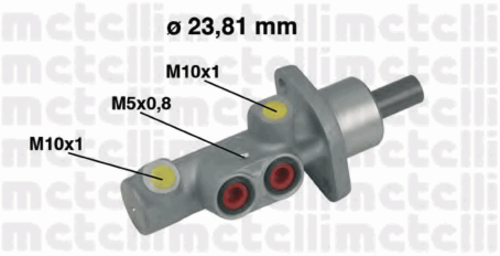 Главный тормозной цилиндр METELLI 05-0452