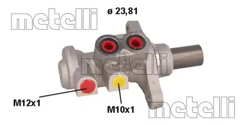 Главный тормозной цилиндр METELLI 05-0706