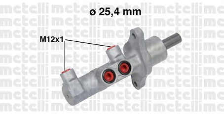 Главный тормозной цилиндр METELLI 05-0732