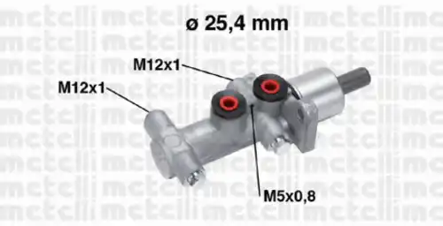 Главный тормозной цилиндр METELLI 05-0767
