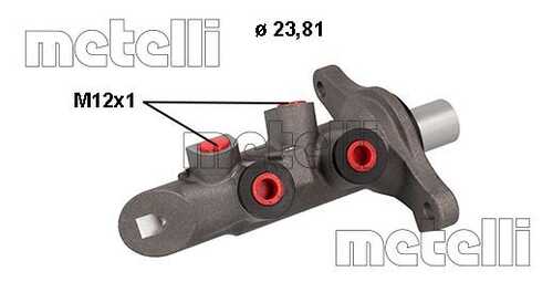 Главный тормозной цилиндр METELLI 05-0876