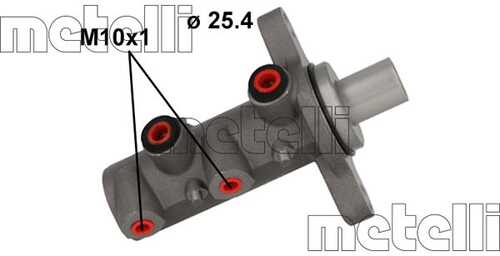 Главный тормозной цилиндр METELLI 05-1190