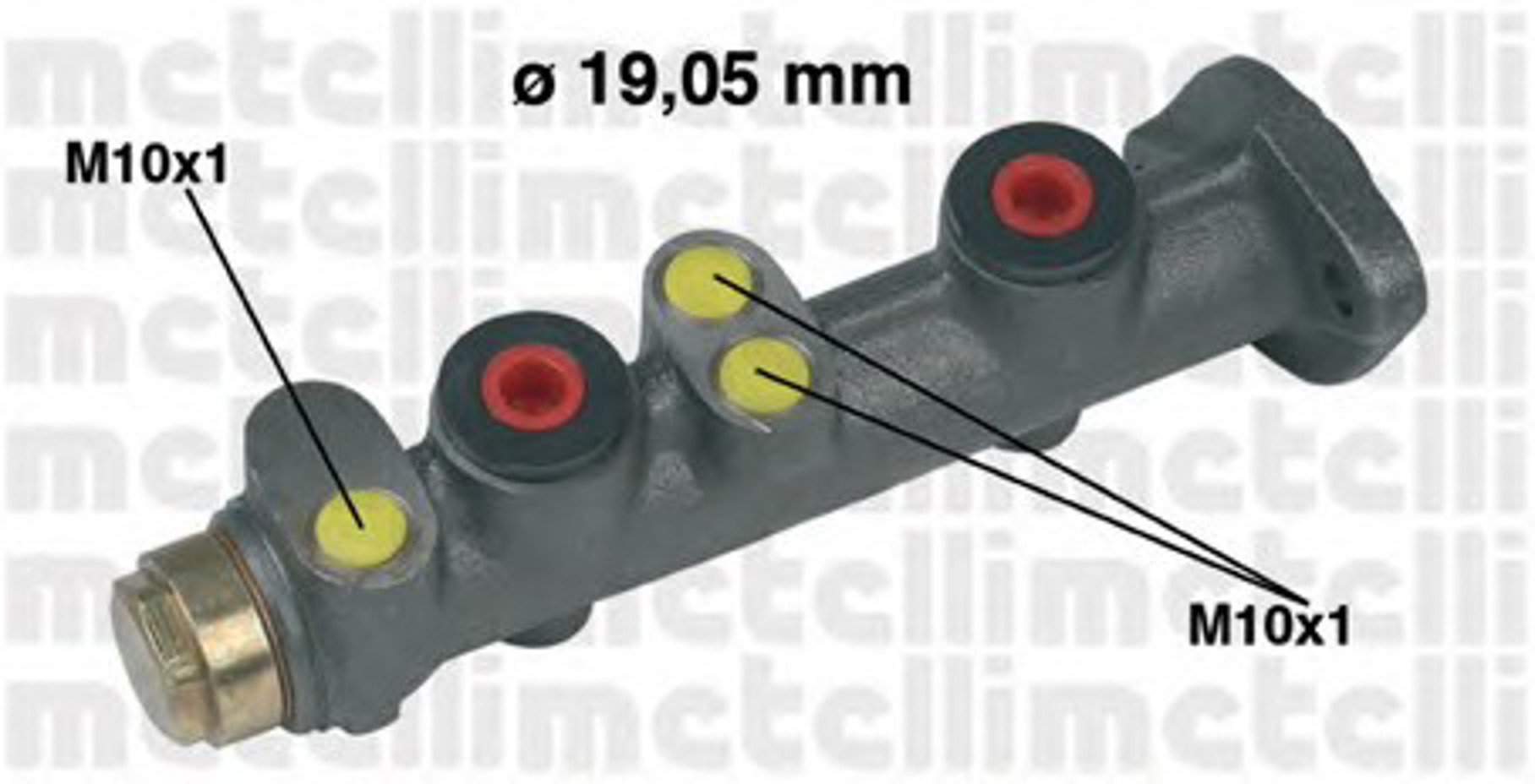 05-0025 METELLI Главный тормозной цилиндр