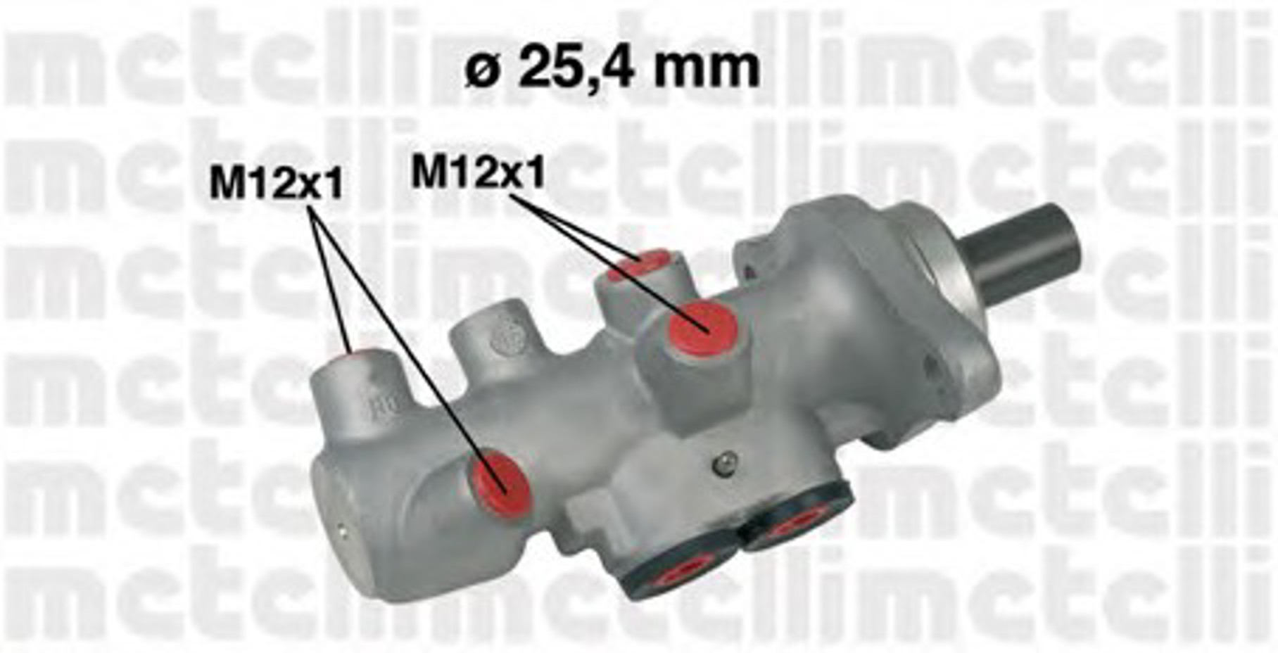 Цилиндр тормозной главный METELLI 05-0607