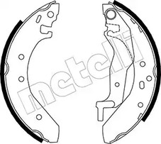 53-0006 METELLI Комплект тормозных колодок