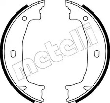 Комплект тормозных колодок, стояночная тормозная система METELLI 53-0018