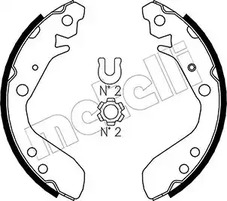 Комплект тормозных колодок METELLI 53-0158