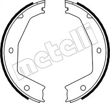 Комплект тормозных колодок стояночная тормозной системы METELLI 53-0197