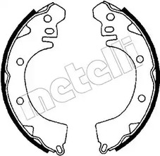 53-0252 METELLI Комплект тормозных колодок