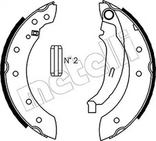 53-0350 METELLI Комплект тормозных колодок