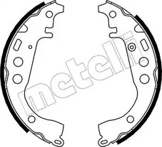 53-0431 METELLI Комплект тормозных колодок