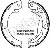 53-0453 METELLI Колодки тормозные стояночного тормоза