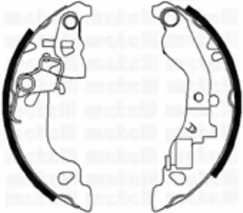 53-0079Y METELLI Тормозные колодки задние (барабанные)
