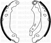 53-0356 METELLI Комплект тормозных колодок