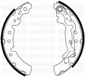 53-0432 METELLI Комплект тормозных колодок
