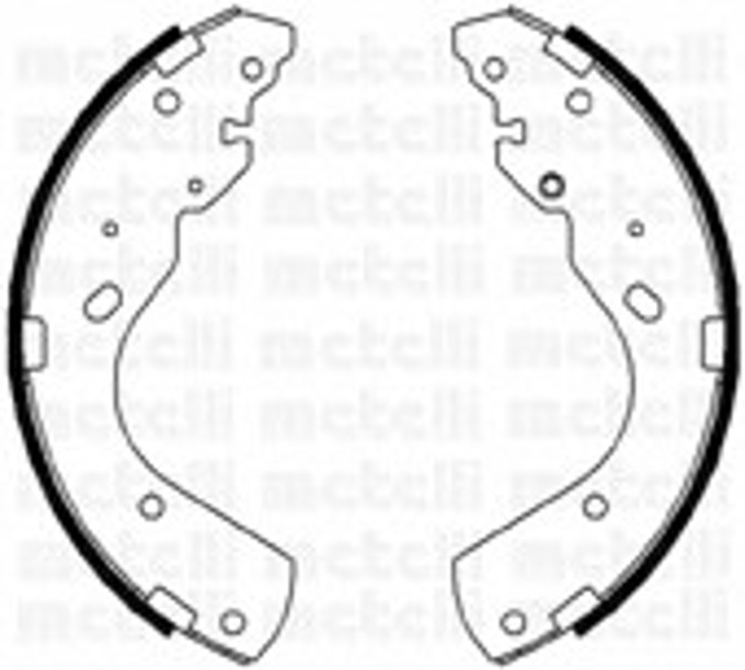 Комплект тормозных колодок METELLI 53-0143