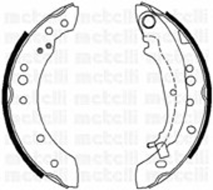 Комплект тормозных колодок METELLI 53-0266