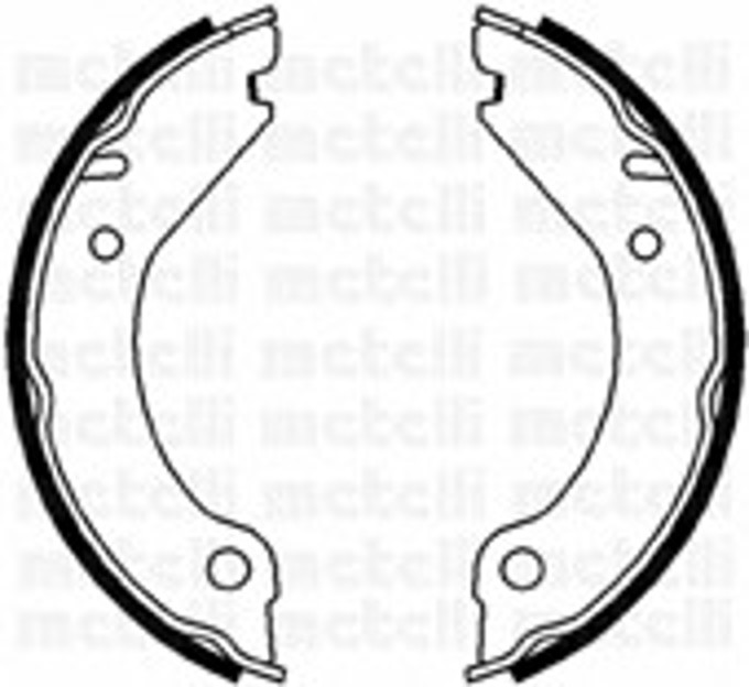 Колодки тормозные барабанные METELLI 53-0473