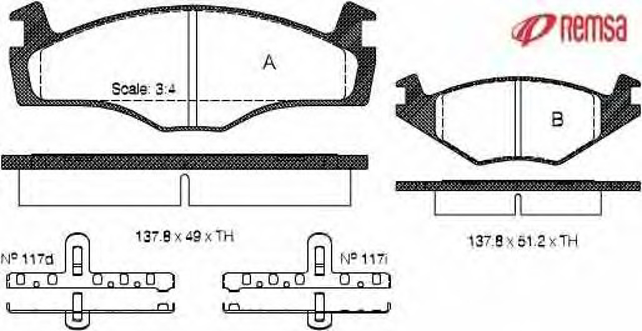 0171.10 METZGER Колодки тормозные дисковые