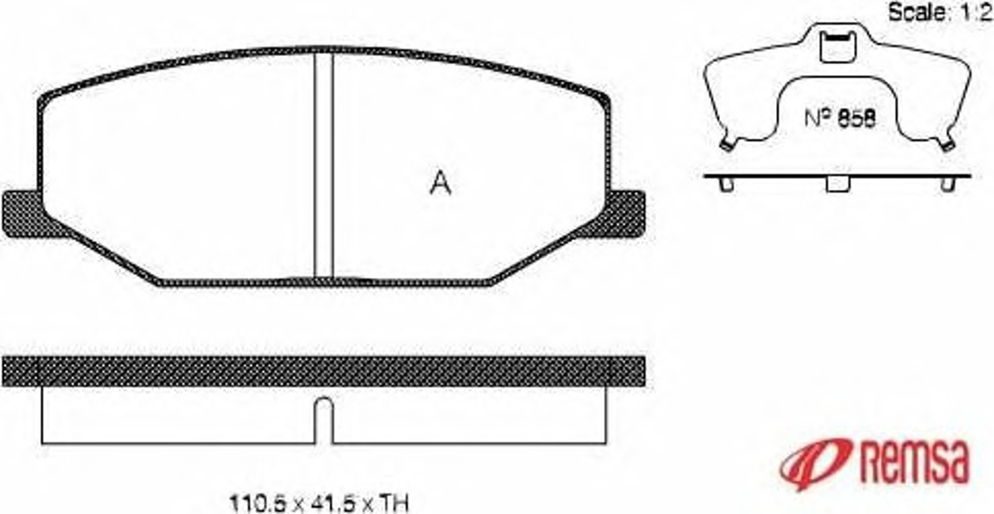 0190.10 METZGER Колодки тормозные дисковые