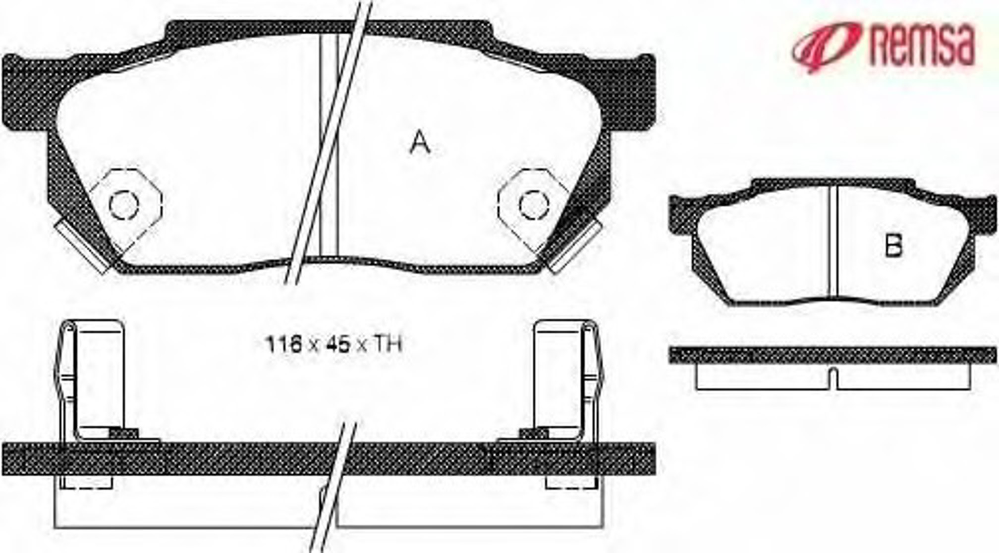 0193.02 METZGER Колодки тормозные дисковые