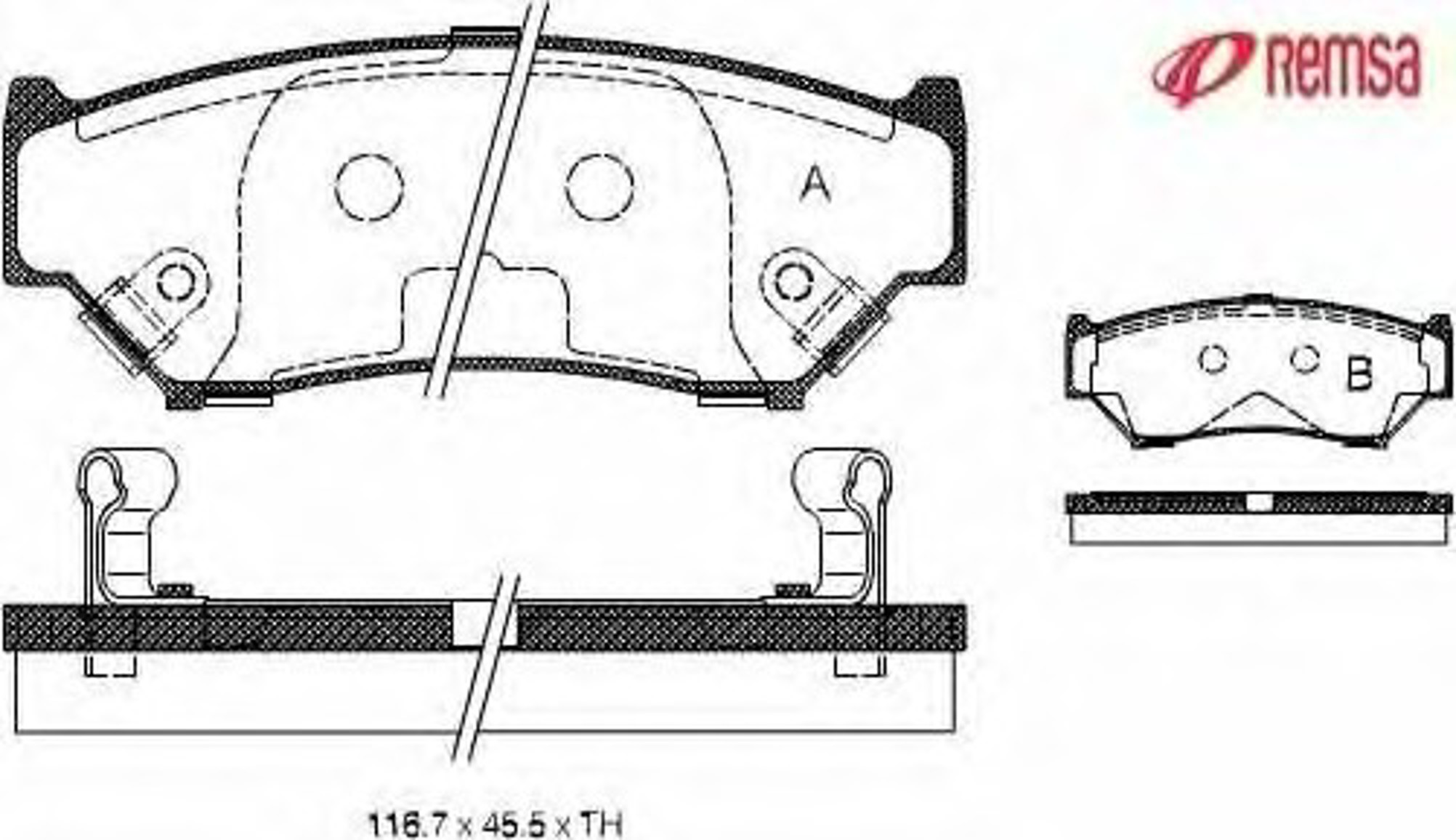 0389.12 METZGER Колодки тормозные дисковые