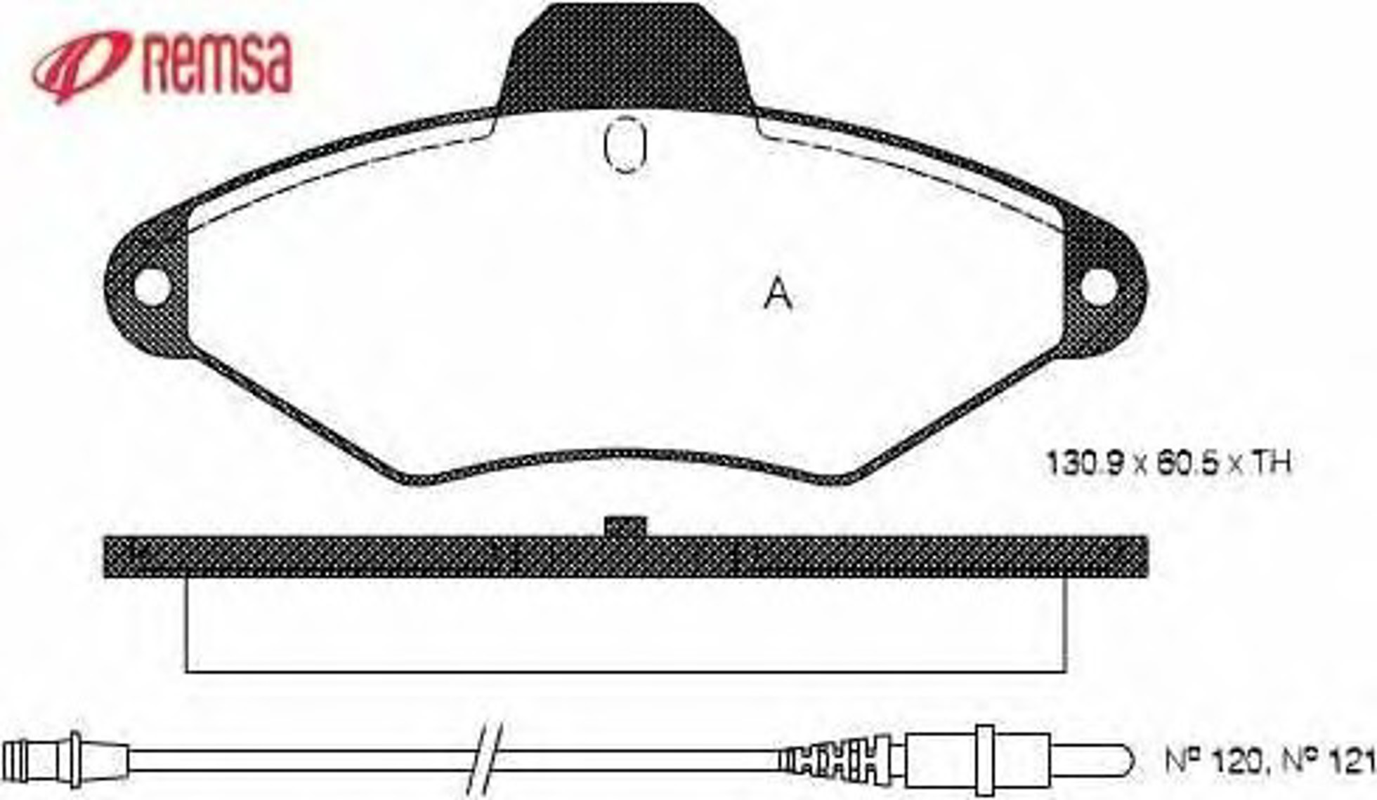 0438.04 METZGER Колодки тормозные дисковые