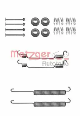 Ремкомплект тормозных колодок METZGER 105-0806