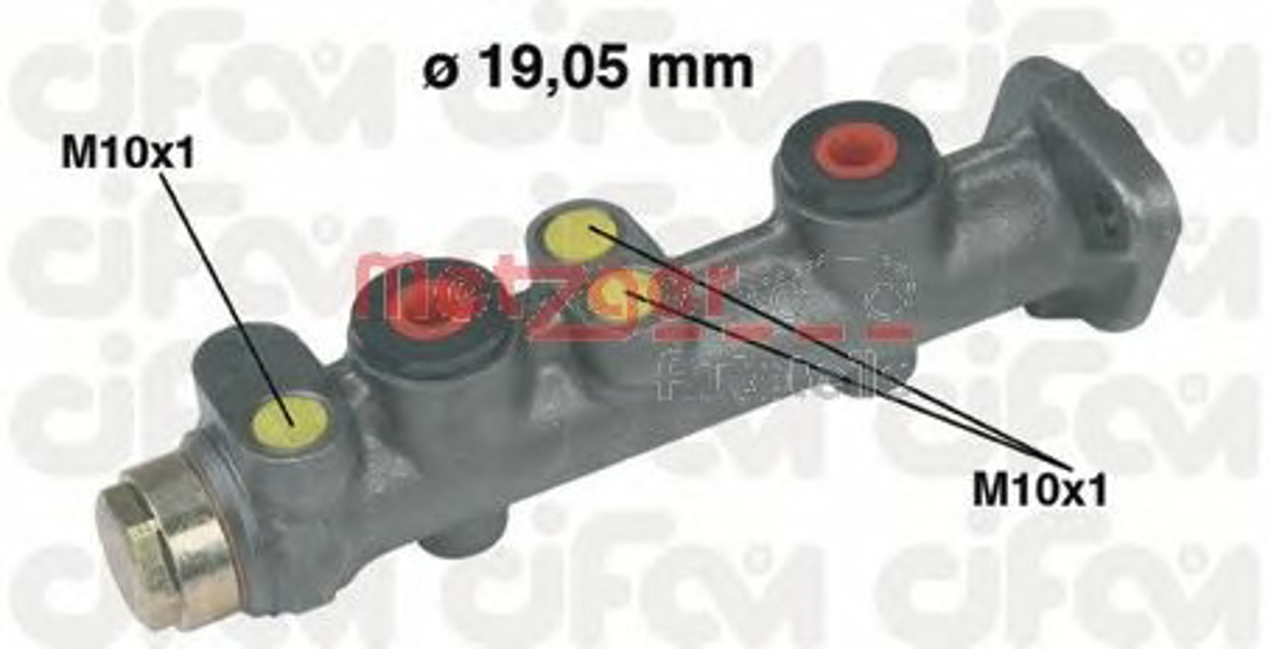Цилиндр тормозной главный METZGER 202-028