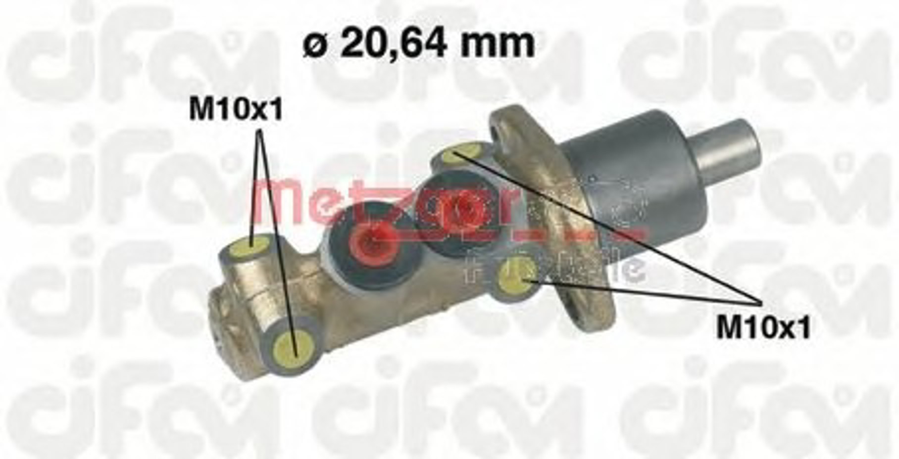 Цилиндр тормозной главный METZGER 202-059