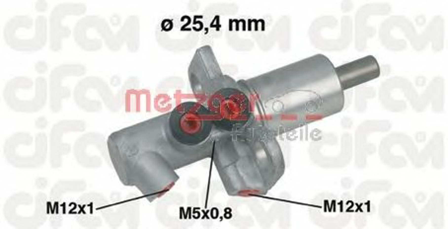 Цилиндр тормозной главный METZGER 202-458
