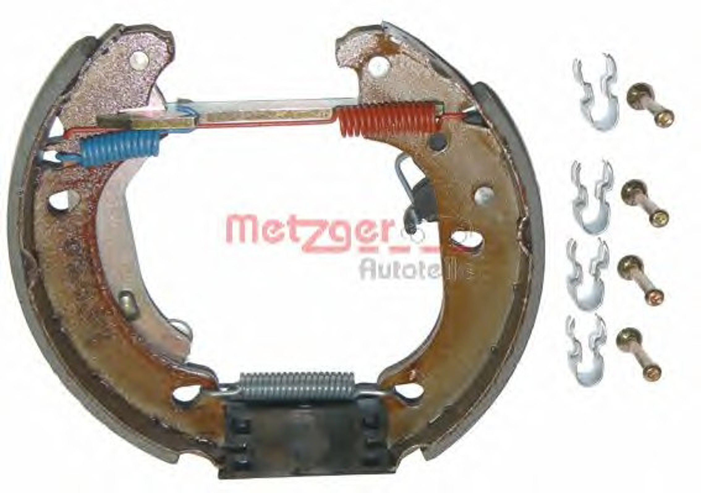 Комплект тормозных колодок METZGER MG 828V