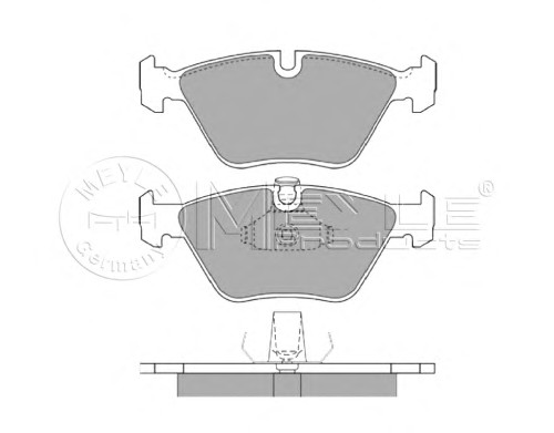 Тормозные колодки MEYLE 025 216 7720