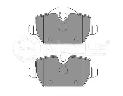 025 236 2316 MEYLE Тормозные колодки