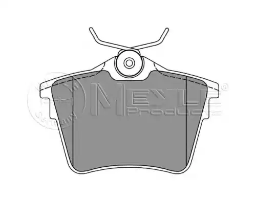 Тормозные колодки MEYLE 025 241 3517