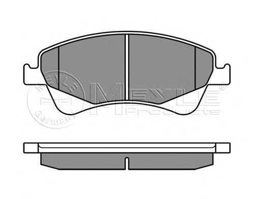 Тормозные колодки MEYLE 025 242 0419/W