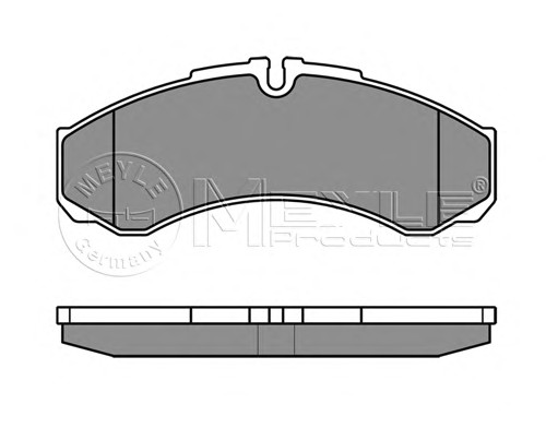 025 291 2117 MEYLE Тормозные колодки