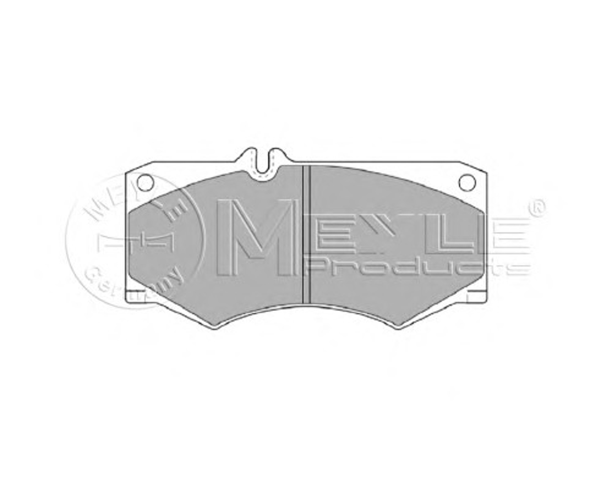 Колодки тормозные дисковые MEYLE 025 207 8418