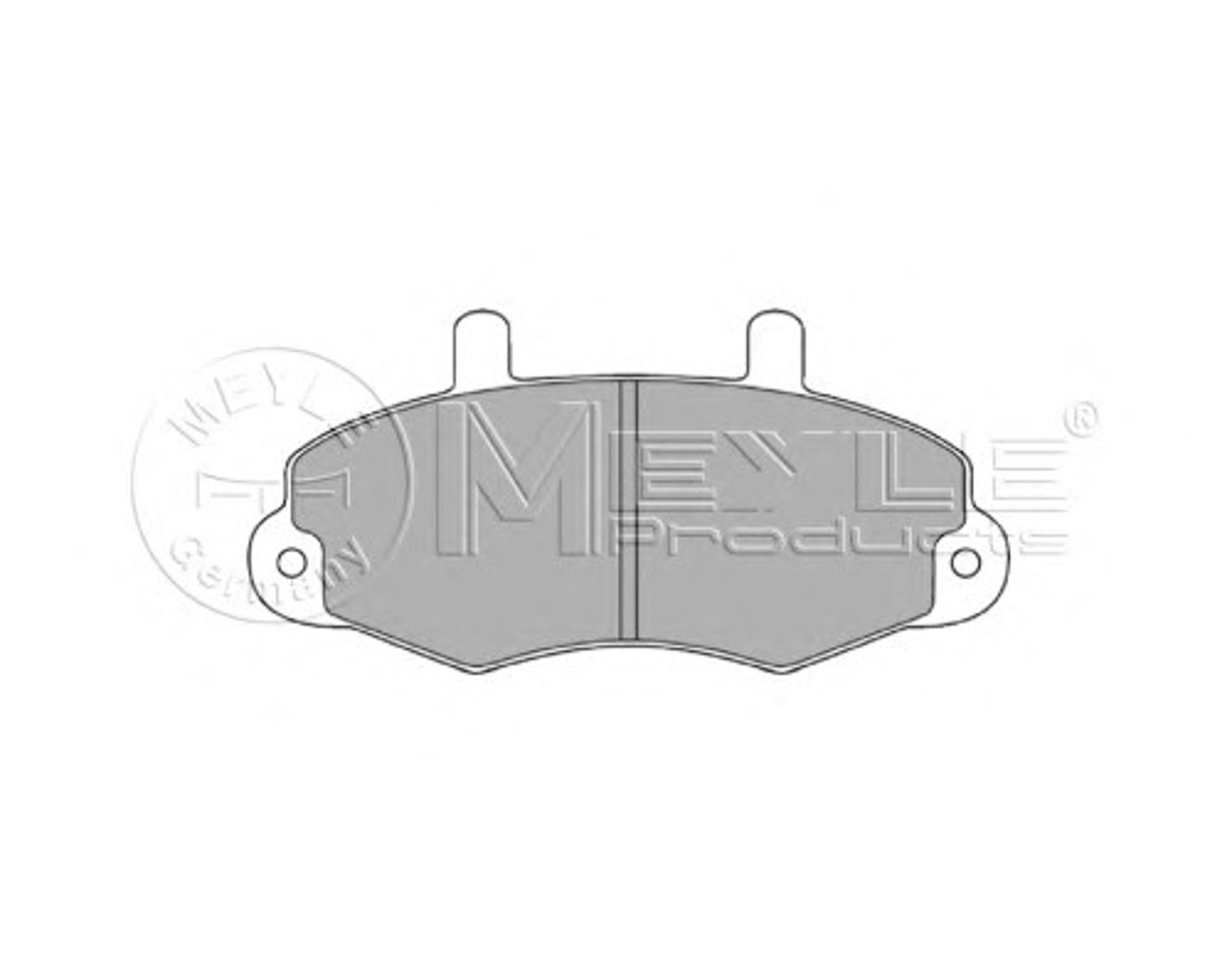 Колодки тормозные дисковые MEYLE 025 214 7018