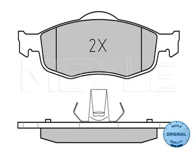 025 213 9418 MEYLE Колодки тормозные дисковые