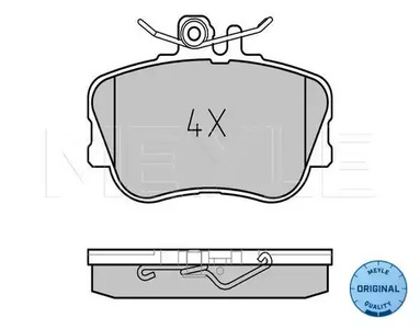 025 214 3920 MEYLE Колодки тормозные дисковые