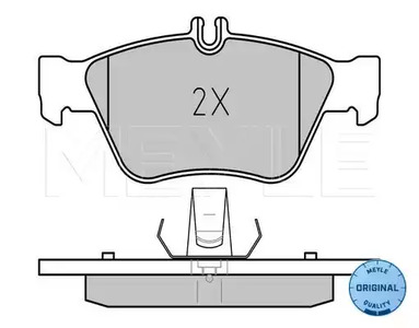 Колодки тормозные дисковые MEYLE 025 216 6419