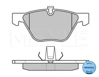 Фото 1 025 233 1320 MEYLE Комплект тормозных колодок, дисковый тормоз