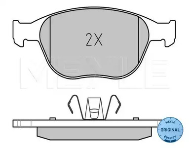 025 234 4017 MEYLE Колодки тормозные дисковые