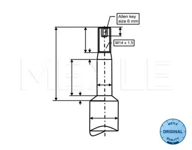 Фото 1 326 624 0006 MEYLE Амортизатор подвески